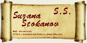 Suzana Stokanov vizit kartica